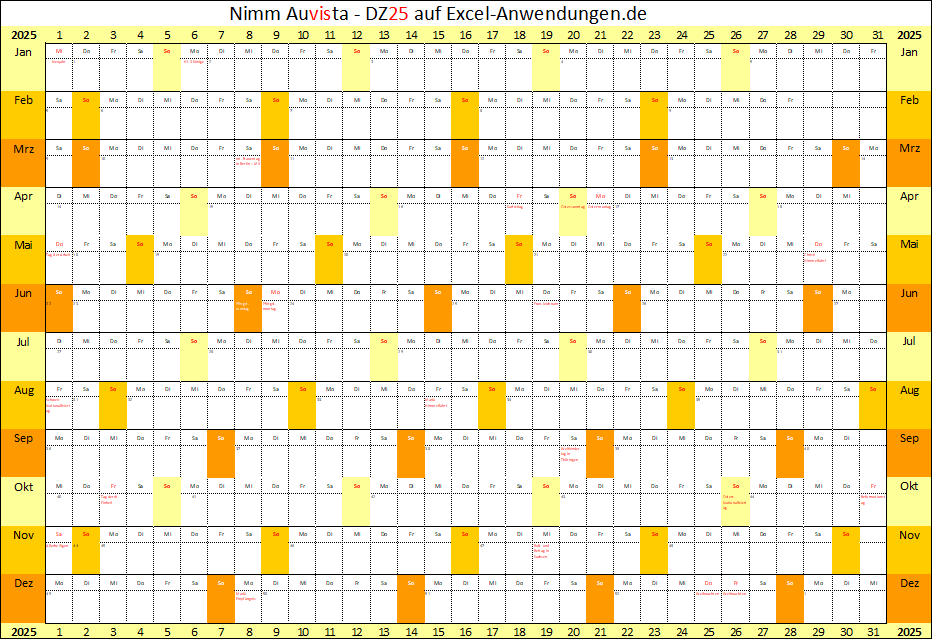 Herunterladen - Kalender 2025 - im Tagesrhythmus